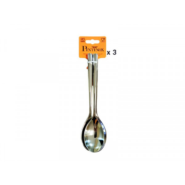 Set 3 linguri de masa Pinti Heaven, inox Set 3 linguri de masa Pinti Heaven, inox