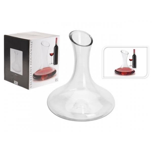 Декантер стеклянный EH 1.5l, D24cm, H21cm Декантер стеклянный EH 1.5l, D24cm, H21cm