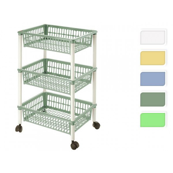 Etajer? cu 3 rafturi Tontarelli Mito 40X29X62cm