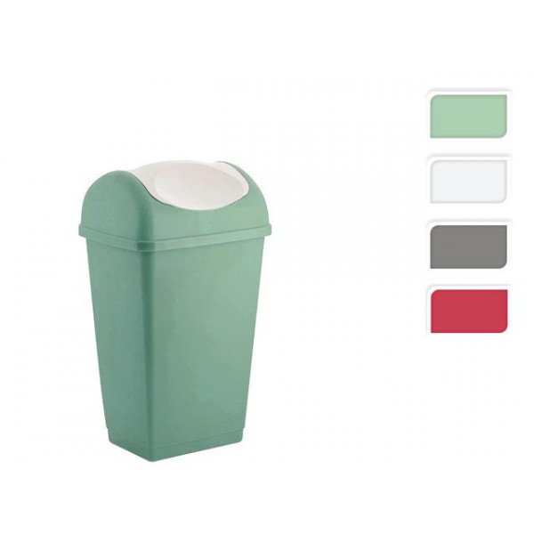 Coș pentru gunoi cu capac batant Grace 15l
