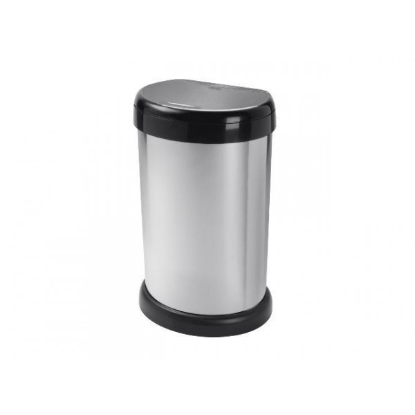 Coș de gunoi Tontarelli Moda 10l, H36.5cm, "metalic" Coș de gunoi Tontarelli Moda 10l, H36.5cm, "metalic"