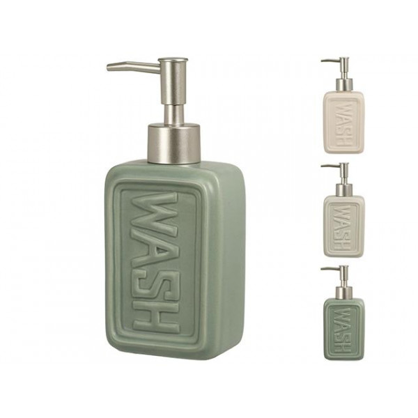 Dozator pentru săpun "Wash" 18cm, ceramică Dozator pentru săpun "Wash" 18cm, ceramică