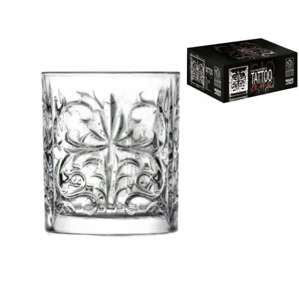 Set pahare Tattoo 6buc, 340ml Set pahare Tattoo 6buc, 340ml