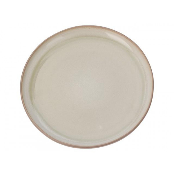 Тарелка сервировочная 26.5cm Cream Reactiv Glaze, керамика Тарелка сервировочная 26.5cm Cream Reactiv Glaze, керамика