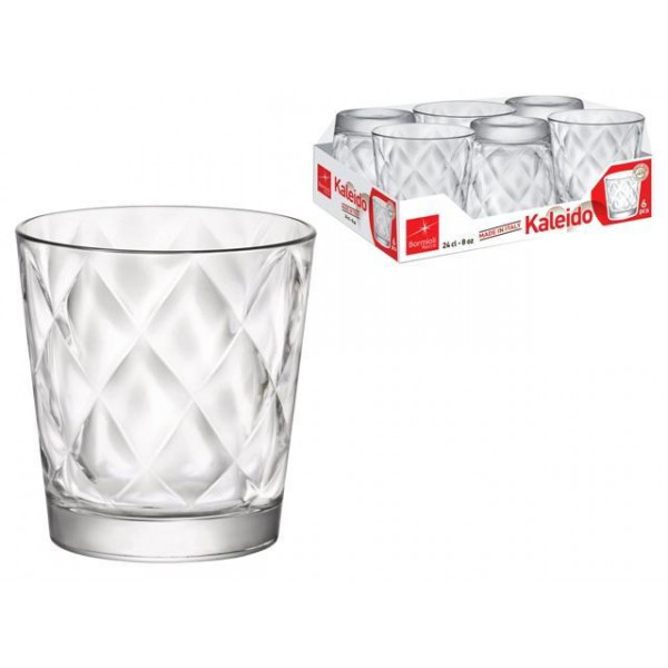 Set pahare pentru apa Kaleido 6buc, 250ml Set pahare pentru apa Kaleido 6buc, 250ml
