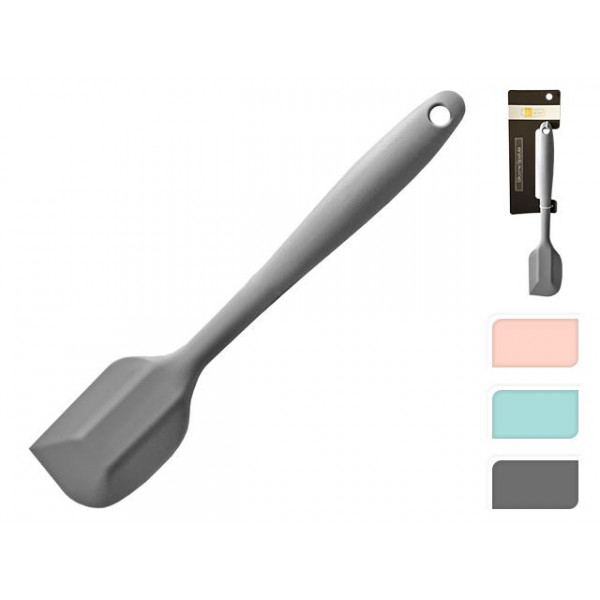 Lopatica pentru patiserie James.F 28cm, silicon 3 culor Lopatica pentru patiserie James.F 28cm, silicon 3 culor