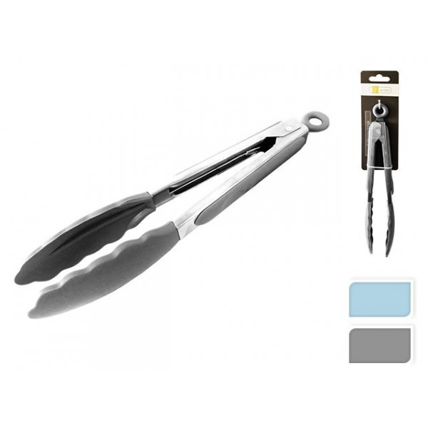 Cleste de servire James.F 28сm, inox/silicon Cleste de servire James.F 28сm, inox/silicon