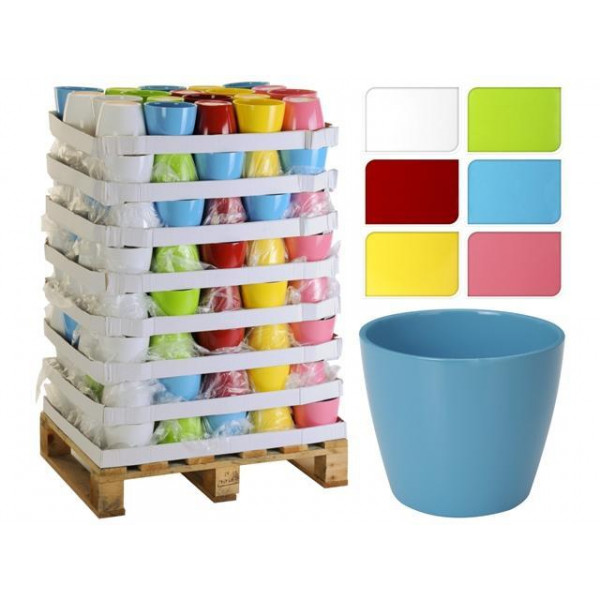 Ghiveci pentru flori din ceramica H15cm multicolor Ghiveci pentru flori din ceramica H15cm multicolor