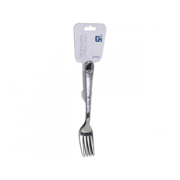 Set furculite de desert EH 6buc, inox (18/01) Set furculite de desert EH 6buc, inox (18/01)