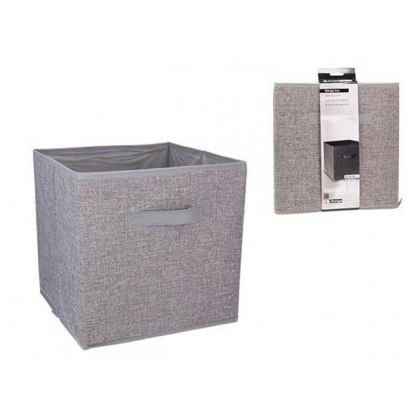 Коробка текстильная Storage Solutions 30X30X30 см, полиэстер Коробка текстильная Storage Solutions 30X30X30 см, полиэстер