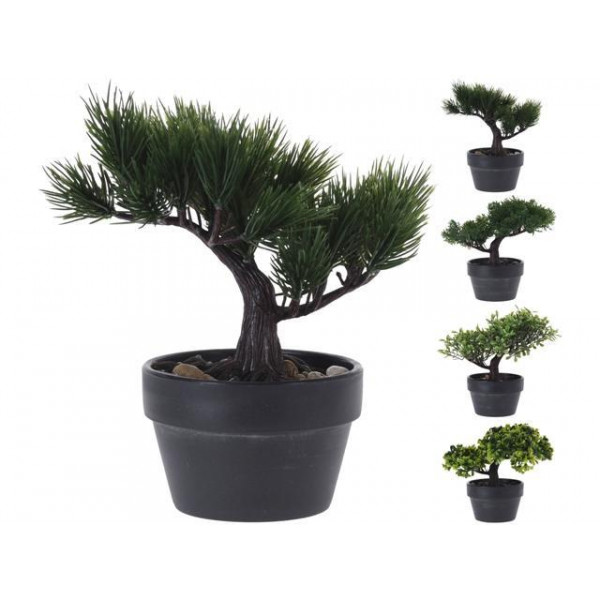 Planta artificiala "Bonsai" 16cm in ghiveci Planta artificiala "Bonsai" 16cm in ghiveci