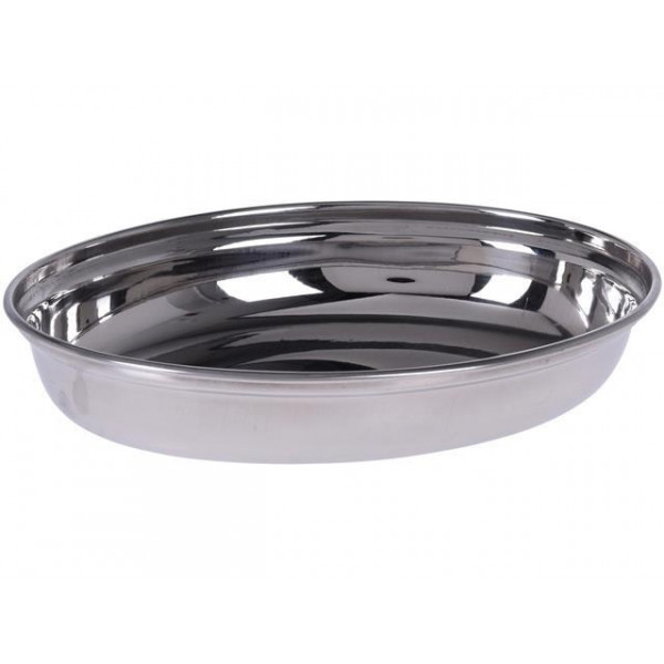 Tava EH 22X16.5сm, cu bordura 3.5cm, oval, metalica