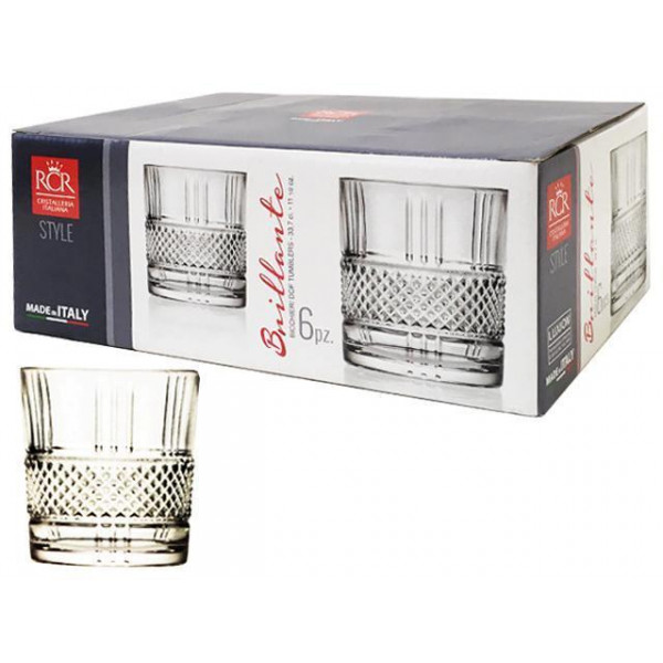 Set 6 pahare Brilliante 340ml, cristal Set 6 pahare Brilliante 340ml, cristal