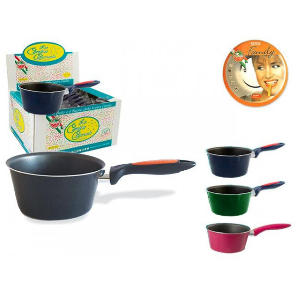 Caus non-stick 16/18cm, blue, roz, negru Caus non-stick 16/18cm, blue, roz, negru