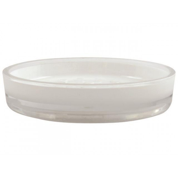 Săpunieră MSV Tahiti albă, plastic Săpunieră MSV Tahiti albă, plastic