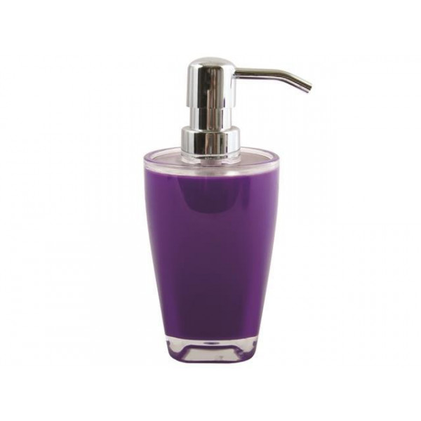 Dozator pentru săpun MSV Tahiti liliac, din plastic