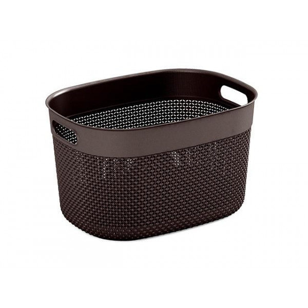 Корзина KIS Filo 18l, 38X28X22cm, темно-серый Корзина KIS Filo 18l, 38X28X22cm, темно-серый