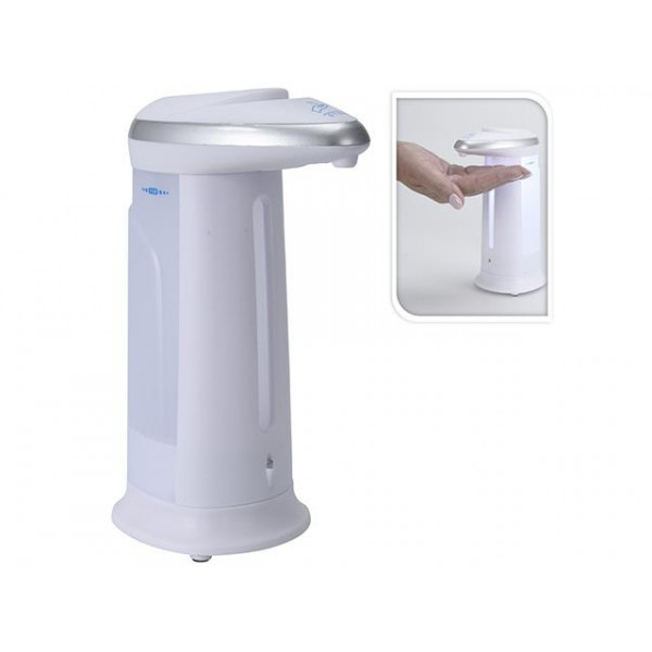 Dozator automat cu senzor Bathroom 330ml, 19cm, alb, din plastic Dozator automat cu senzor Bathroom 330ml, 19cm, alb, din plastic