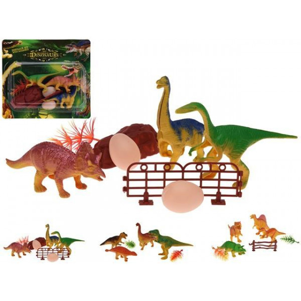 Set dinozauri 4buc, 3 modele