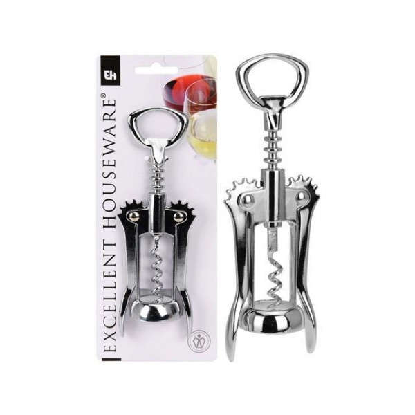 Tirbuson cu 2 mansete EH 18cm, metalic Tirbuson cu 2 mansete EH 18cm, metalic