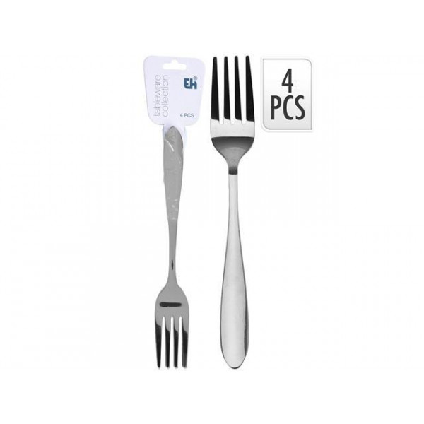 Set furculite de masa EH 4buc, inox Set furculite de masa EH 4buc, inox