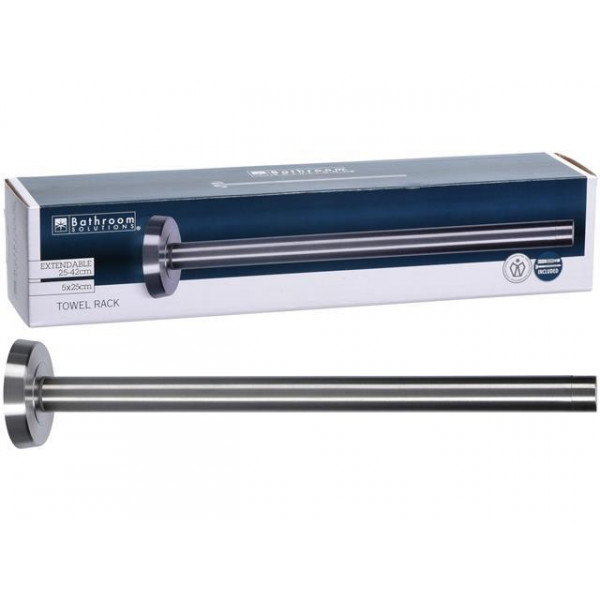 Suport pentru prosoape Bathroom 25-42cm, extensibil, metal Suport pentru prosoape Bathroom 25-42cm, extensibil, metal