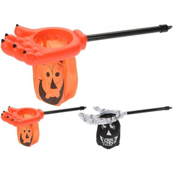 Stick Halloween Рalma cu punga de primit cadouri 55/38сm Stick Halloween Рalma cu punga de primit cadouri 55/38сm