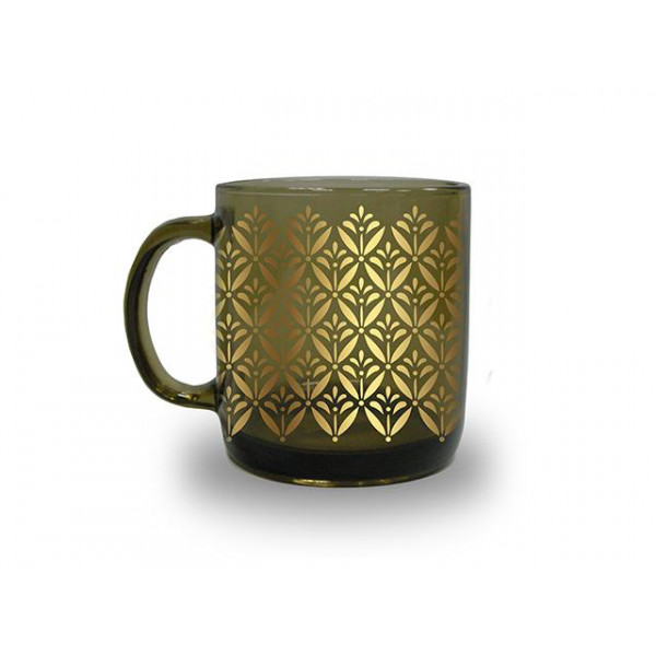 Cana 420ml din sticla GI Verso Design "Germeni" Cana 420ml din sticla GI Verso Design "Germeni"