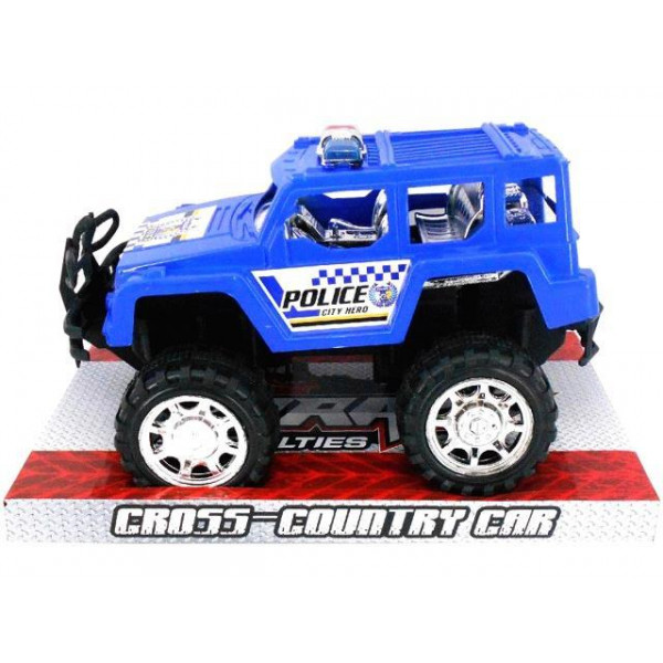 Джип инерционный Police 26.5X16.5X14.5cm Джип инерционный Police 26.5X16.5X14.5cm