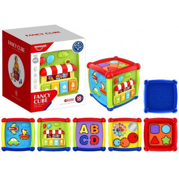 Куб развивающий для малышей Fancy cube Куб развивающий для малышей Fancy cube