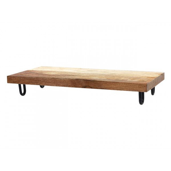 Platou de servire EH 49X25X6cm, picioruse metalice, mango Platou de servire EH 49X25X6cm, picioruse metalice, mango