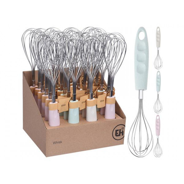 Batator EH 23cm, inox, maner din plastic 3culori Batator EH 23cm, inox, maner din plastic 3culori