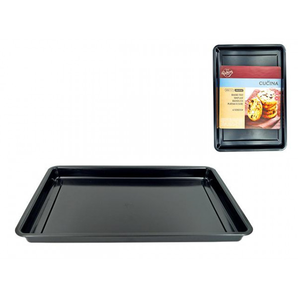 Форма для выпечки Cucina 41X28X3сm, антипригарная Форма для выпечки Cucina 41X28X3сm, антипригарная