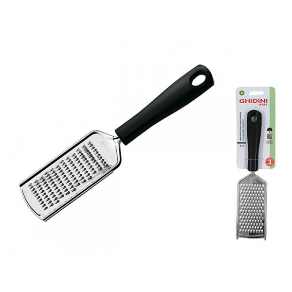 Razatoare pe o parte cu manere Ghidini Daily 24cm, inox/plastic Razatoare pe o parte cu manere Ghidini Daily 24cm, inox/plastic