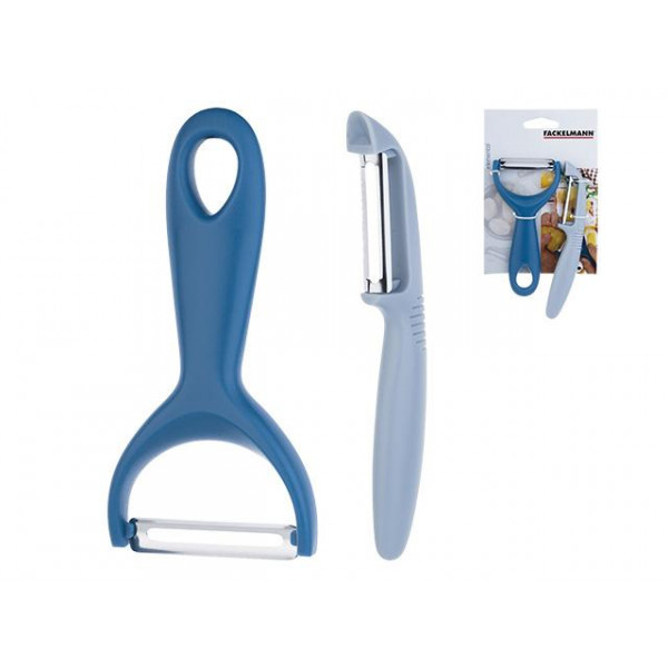 Set cutit pentru curatarea legumelor Elemental 2buc, lama flexibila, inox/plastic Set cutit pentru curatarea legumelor Elemental 2buc, lama flexibila, inox/plastic