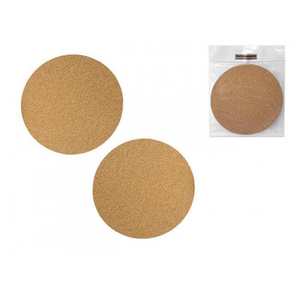Set suport pentru vase ferbinti Elemente 2buc D19cm, din pluta Set suport pentru vase ferbinti Elemente 2buc D19cm, din pluta