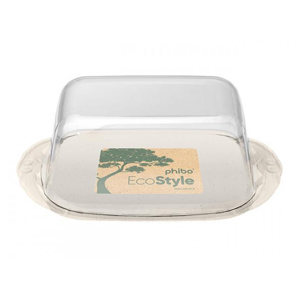 Масленка Phibo EcoStyle 19X11X7cm, сл.кость Масленка Phibo EcoStyle 19X11X7cm, сл.кость
