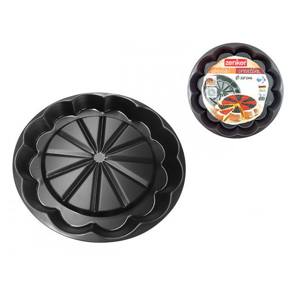 Форма для выпечки с порцион разметкой Zenker Special D28.5cm