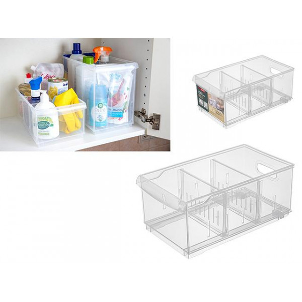 Organizator pentru depozitare Econova Rolly 5l, 16.5X30.5X12.9cm Organizator pentru depozitare Econova Rolly 5l, 16.5X30.5X12.9cm