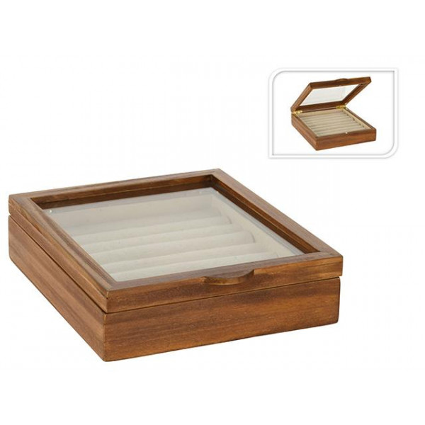 Шкатулка для хранения 17X5X19cm, дерево Шкатулка для хранения 17X5X19cm, дерево