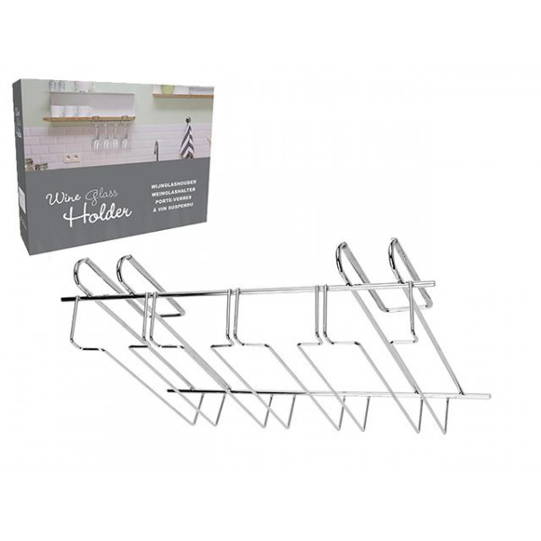 Suport pentru pocale suspendat NVT 35X25X8cm, metal Suport pentru pocale suspendat NVT 35X25X8cm, metal