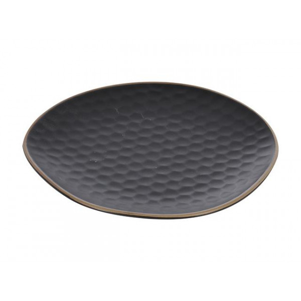 Farfurie de desert 19.5cm Unglazed Honey, ceramica
