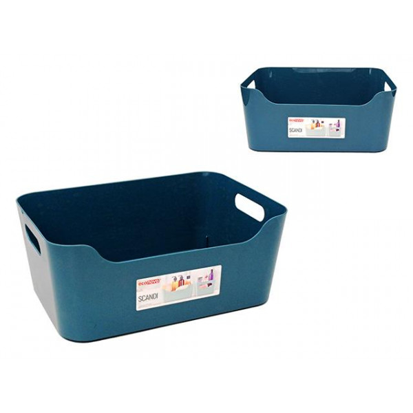 Cos Econova Scandi 10l, 34X24X14cm, albastru Cos Econova Scandi 10l, 34X24X14cm, albastru