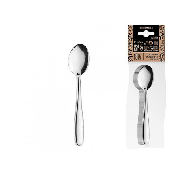 Набор столовых ложек Pinti Use&Reuse 18шт, нерж сталь Набор столовых ложек Pinti Use&Reuse 18шт, нерж сталь