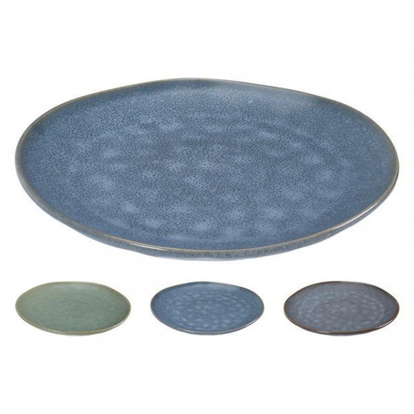 Farfurie de servire 28cm Reactiv Glaze, ceramica Farfurie de servire 28cm Reactiv Glaze, ceramica
