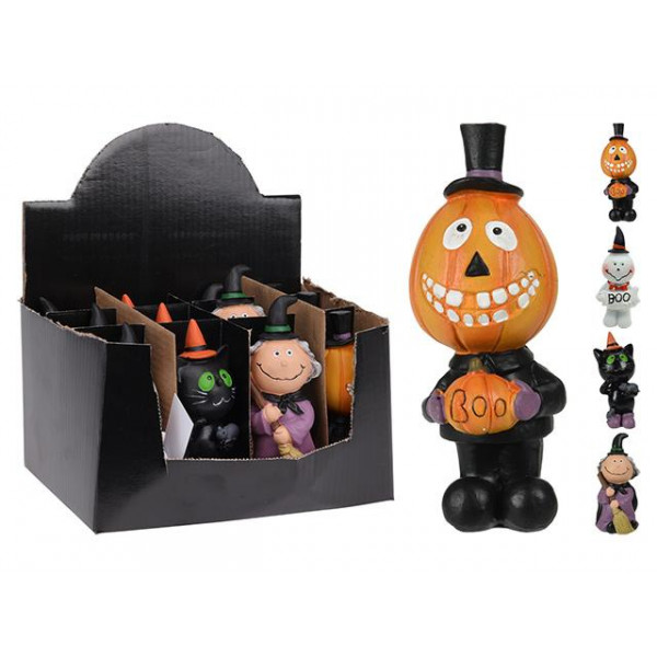 Suvenir Halloween Sperietoare 10cm, ceramica, 4 modele Suvenir Halloween Sperietoare 10cm, ceramica, 4 modele