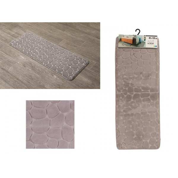 Коврик для ванной комнаты 45Х120cm Tendance, беж, микрофибра Коврик для ванной комнаты 45Х120cm Tendance, беж, микрофибра
