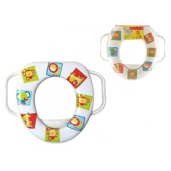 Scaun WC pentru copii 35.5X29.5cm Tendance, cu manere