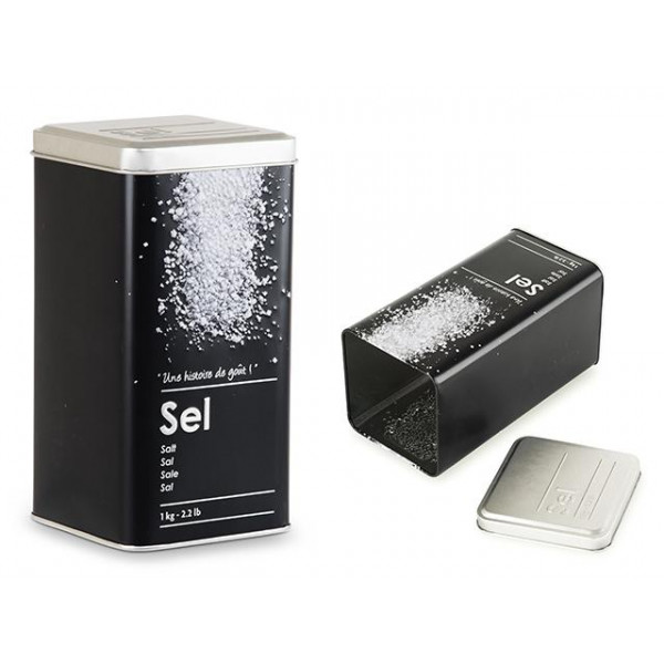 Емкость металлическая Five 8.8X8.8X17cm "Sel" Емкость металлическая Five 8.8X8.8X17cm "Sel"
