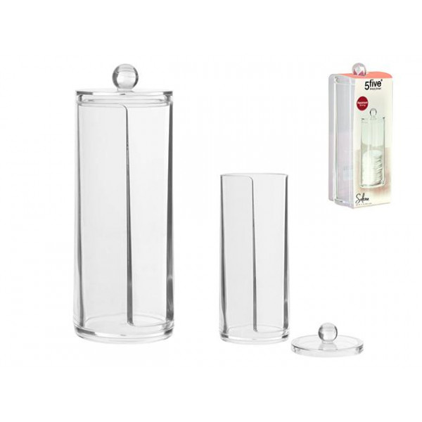 Organizator pentru dischete demachiante Five Selena D7.5X20cm Organizator pentru dischete demachiante Five Selena D7.5X20cm